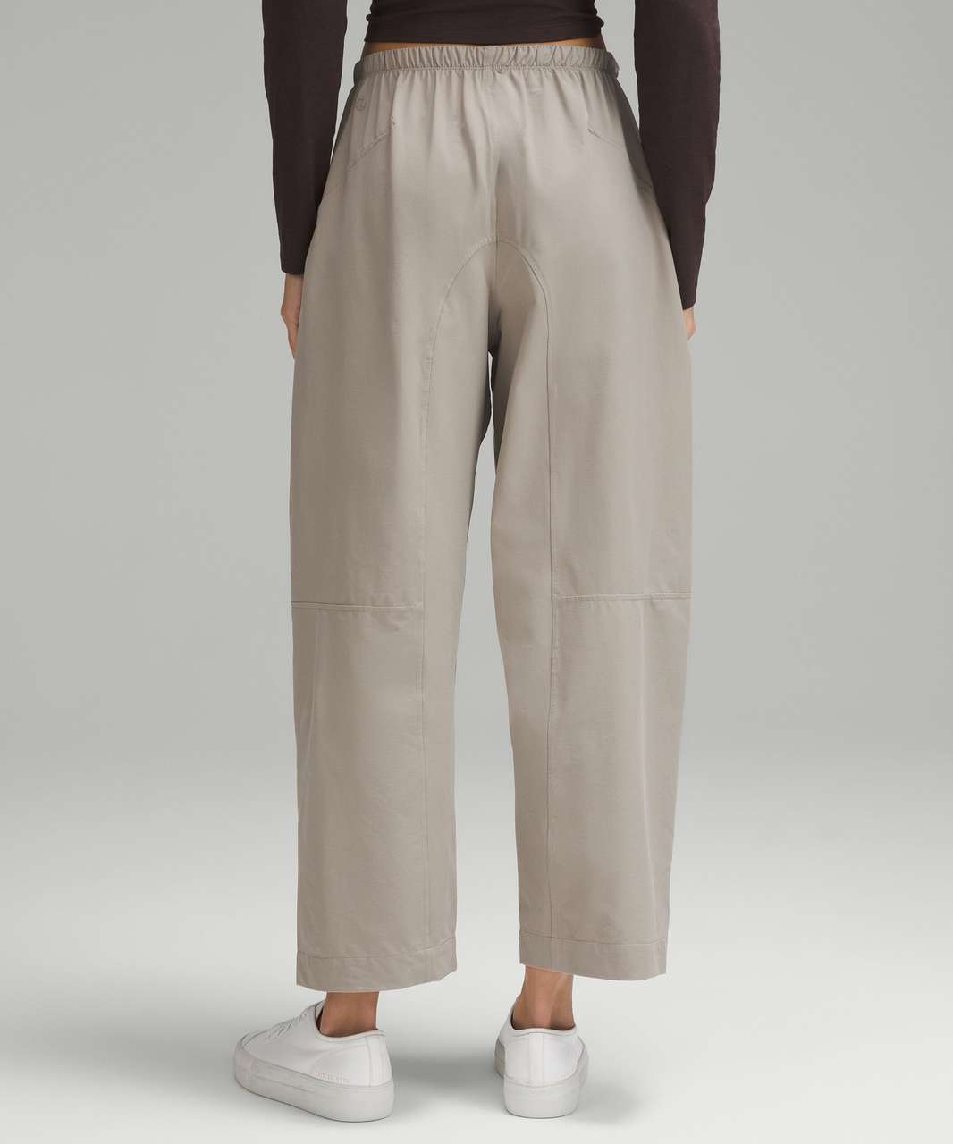 Lululemon Lightweight Mid-Rise Barrel-Leg Cropped Pant - Riverstone