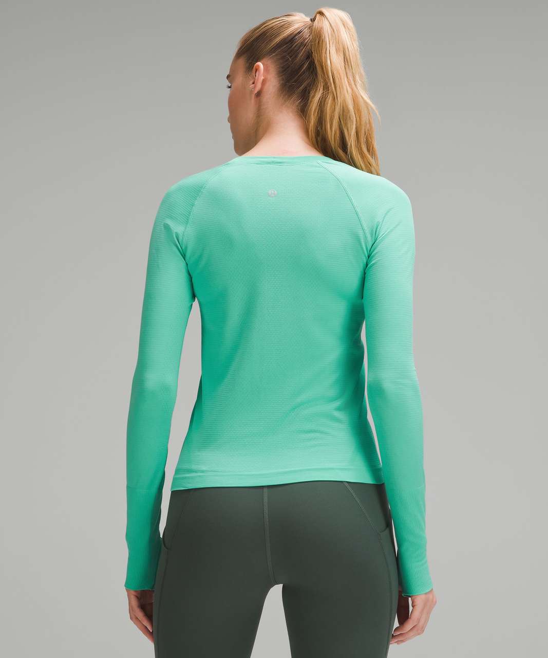 Lululemon Swiftly Tech Long-Sleeve Shirt 2.0 *Race Length - Paradise Green / Paradise Green