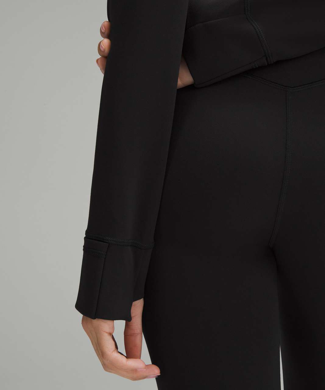 Lululemon Define Cropped Jacket *Nulu - Black / Gold - lulu fanatics