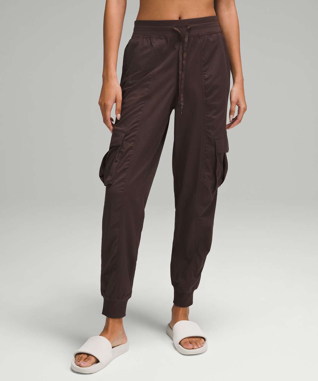 Lululemon Dance Studio Relaxed-Fit Mid-Rise Cargo Jogger - Espresso
