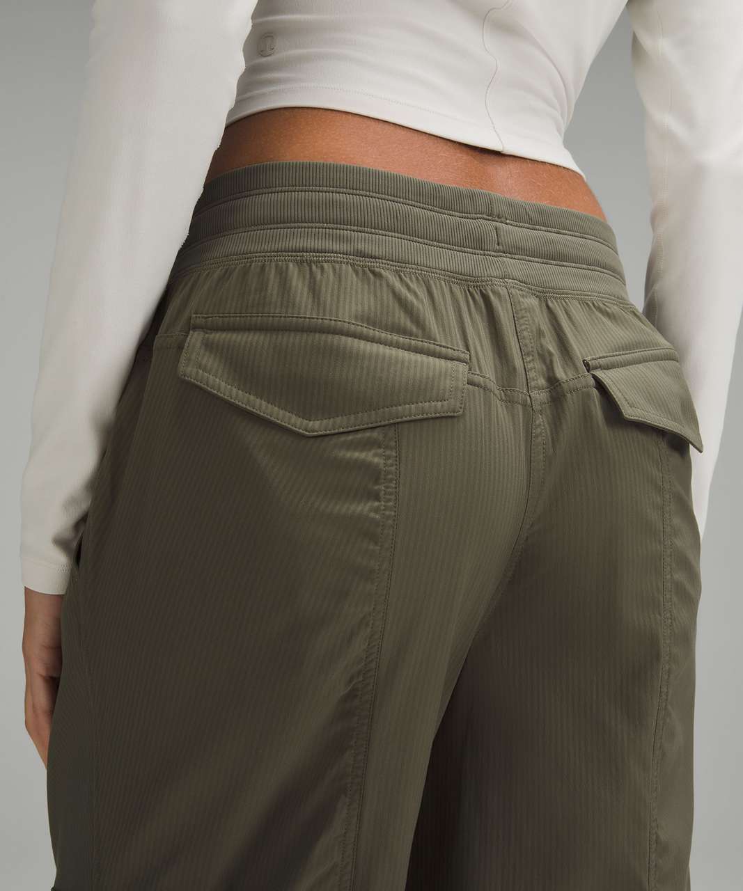 Lululemon Dance Studio Mid-Rise Jogger - Dark Olive - lulu fanatics