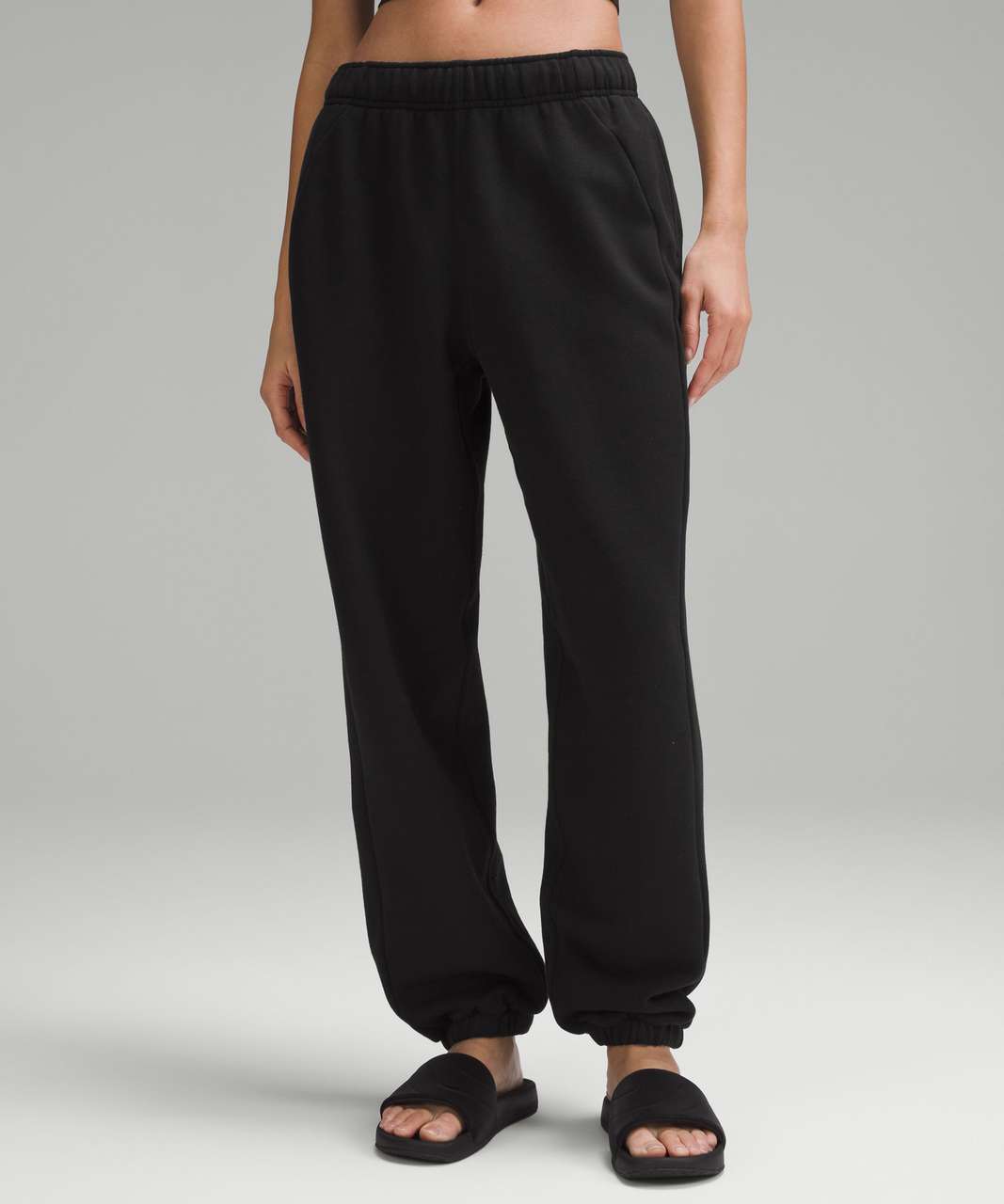 Lululemon Scuba Mid-Rise Oversized Jogger *Regular - Black