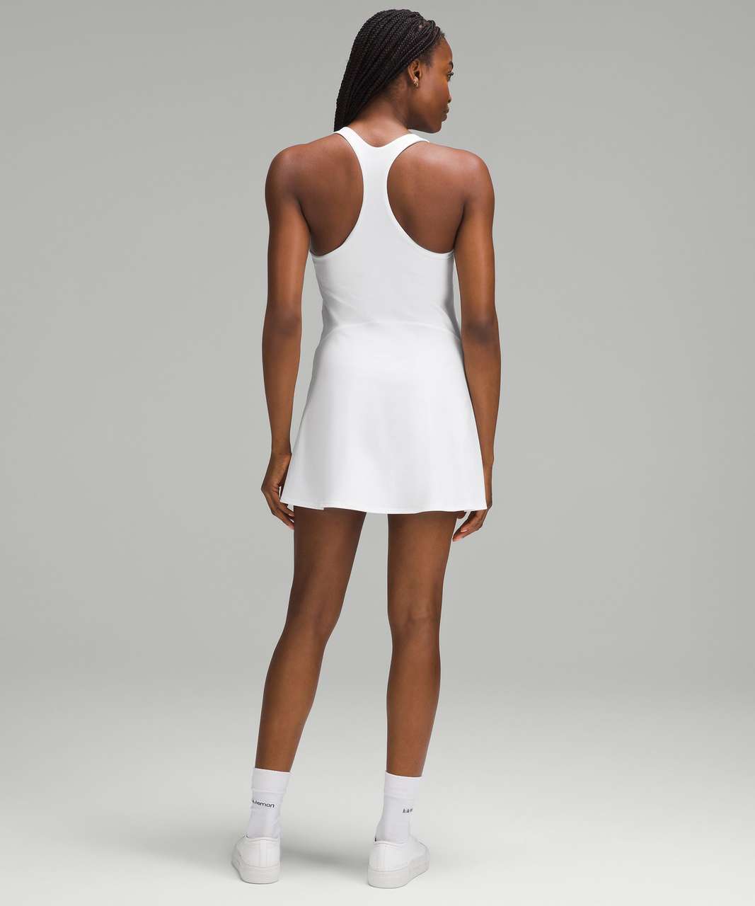 Lululemon Lightweight Tennis Dress - White - lulu fanatics