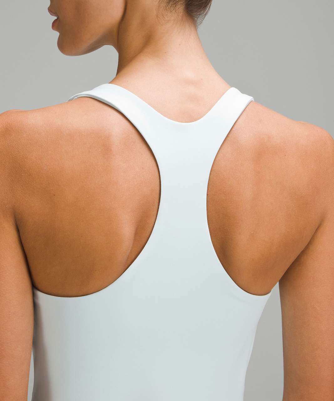 Lululemon Nulux Asymmetrical Tennis Dress - White - lulu fanatics