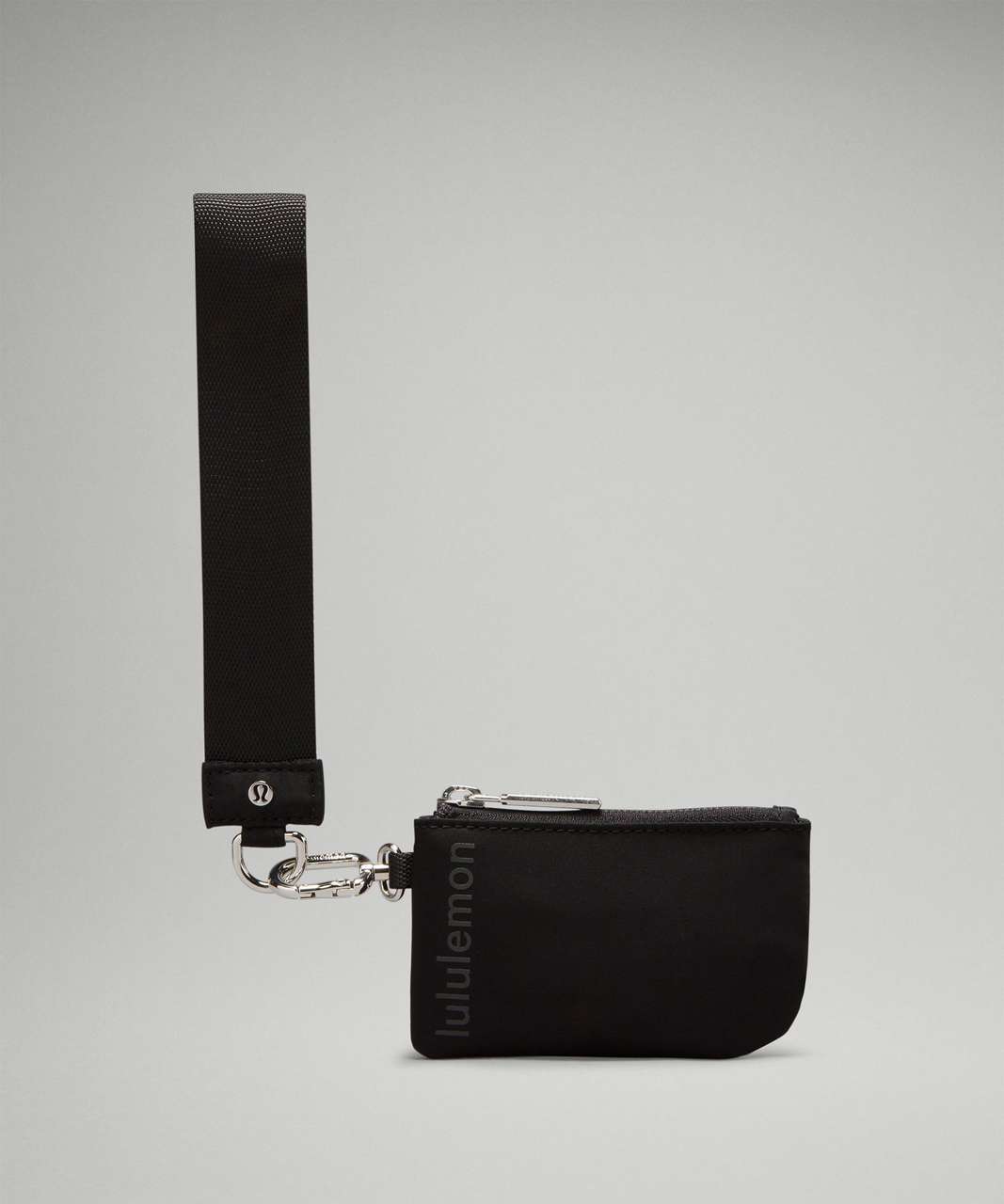 Lululemon Dual Pouch Wristlet - Black / Traverse Grey