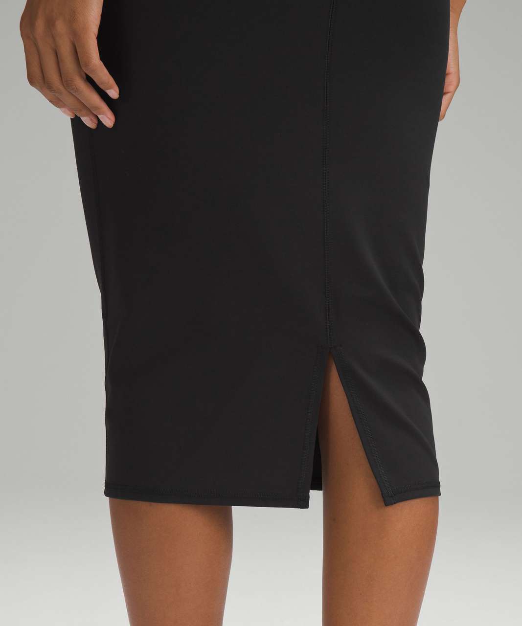 Lululemon Nulu Slim-Fit High-Rise Skirt - Black