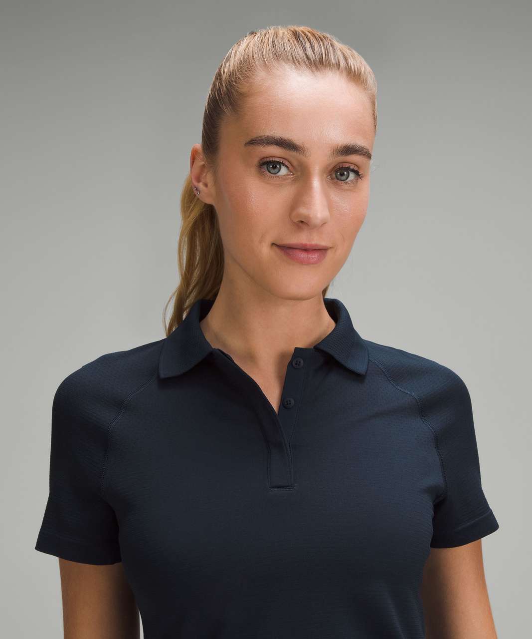 Lululemon Swiftly Tech Short-Sleeve Polo Shirt - True Navy / True Navy