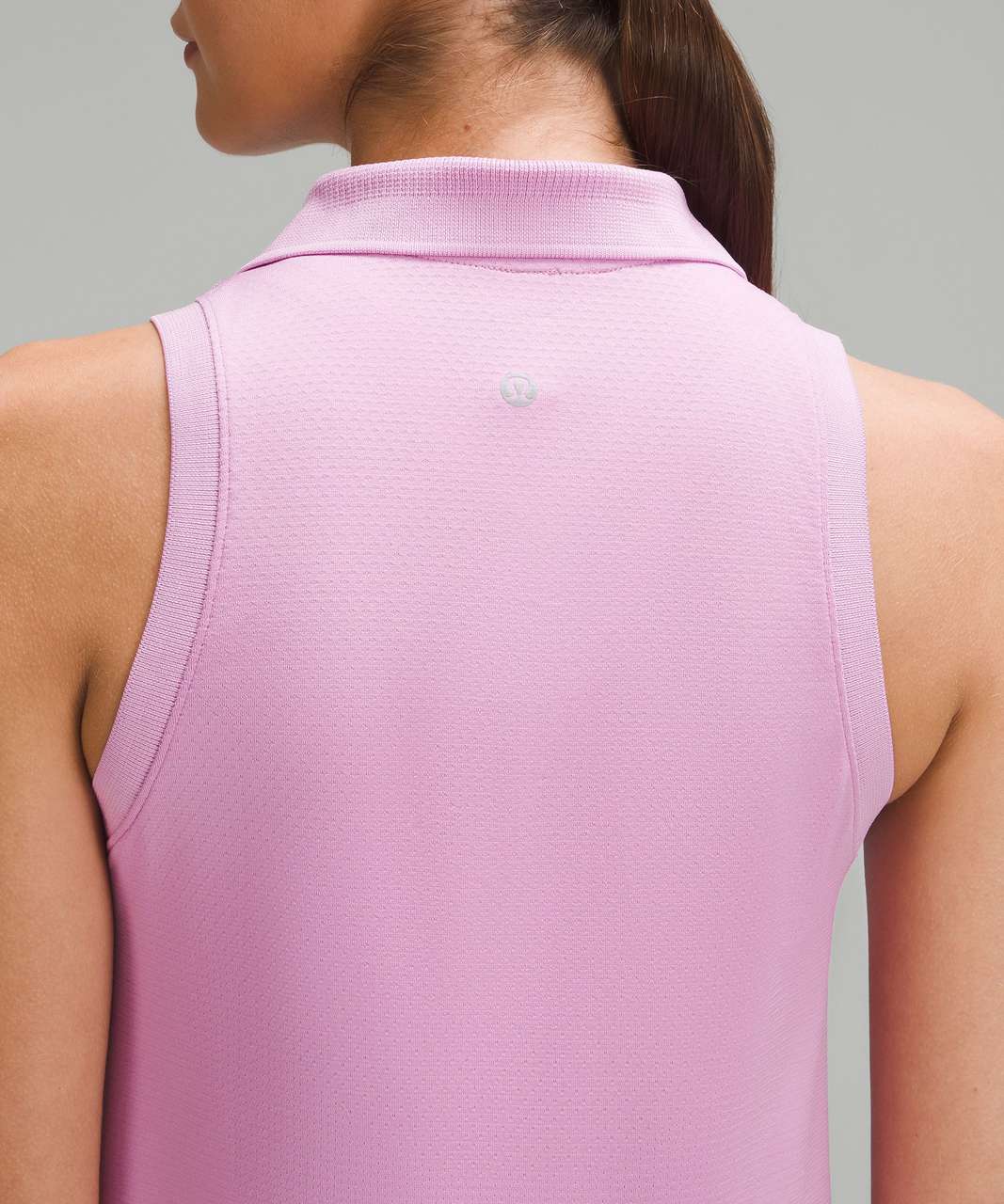 Lululemon Swiftly Tech Sleeveless Polo Shirt - Dahlia Mauve / Dahlia Mauve