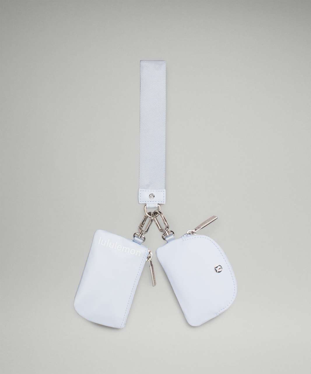 Lululemon Dual Pouch Wristlet - Windmill / White