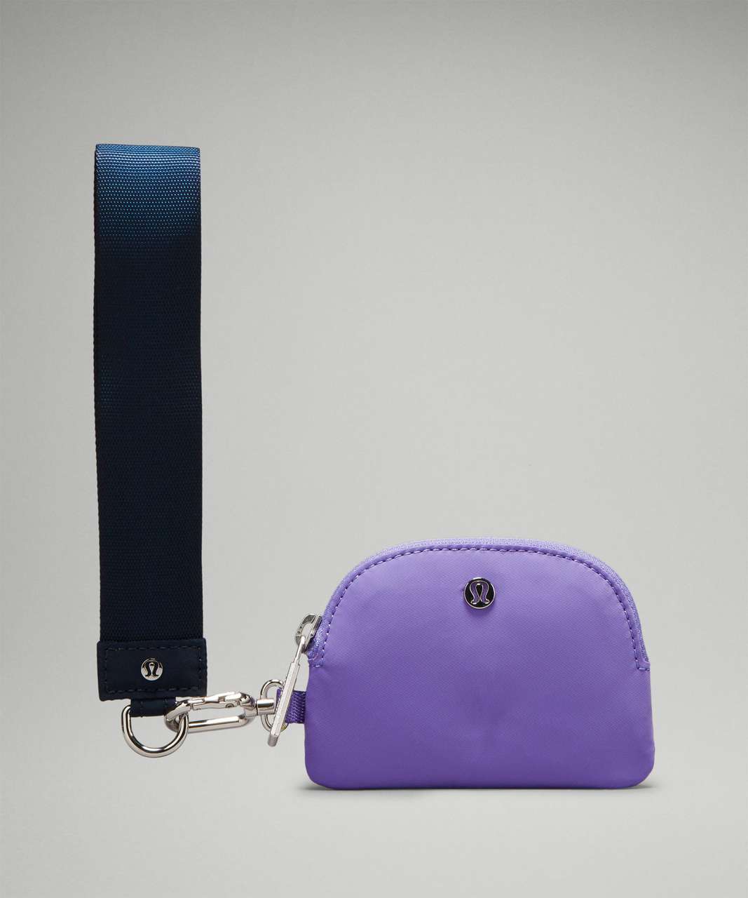 Lululemon Dual Pouch Wristlet - True Navy / Dark Lavender