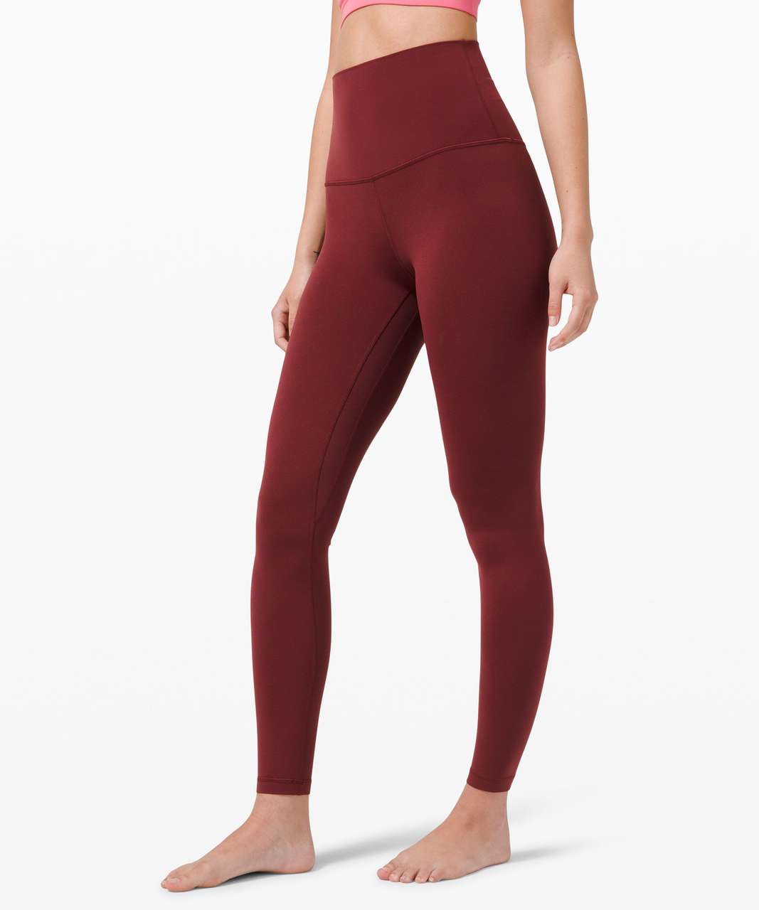 Lululemon Align Super-High-Rise Pant 28 - Red Merlot - lulu fanatics