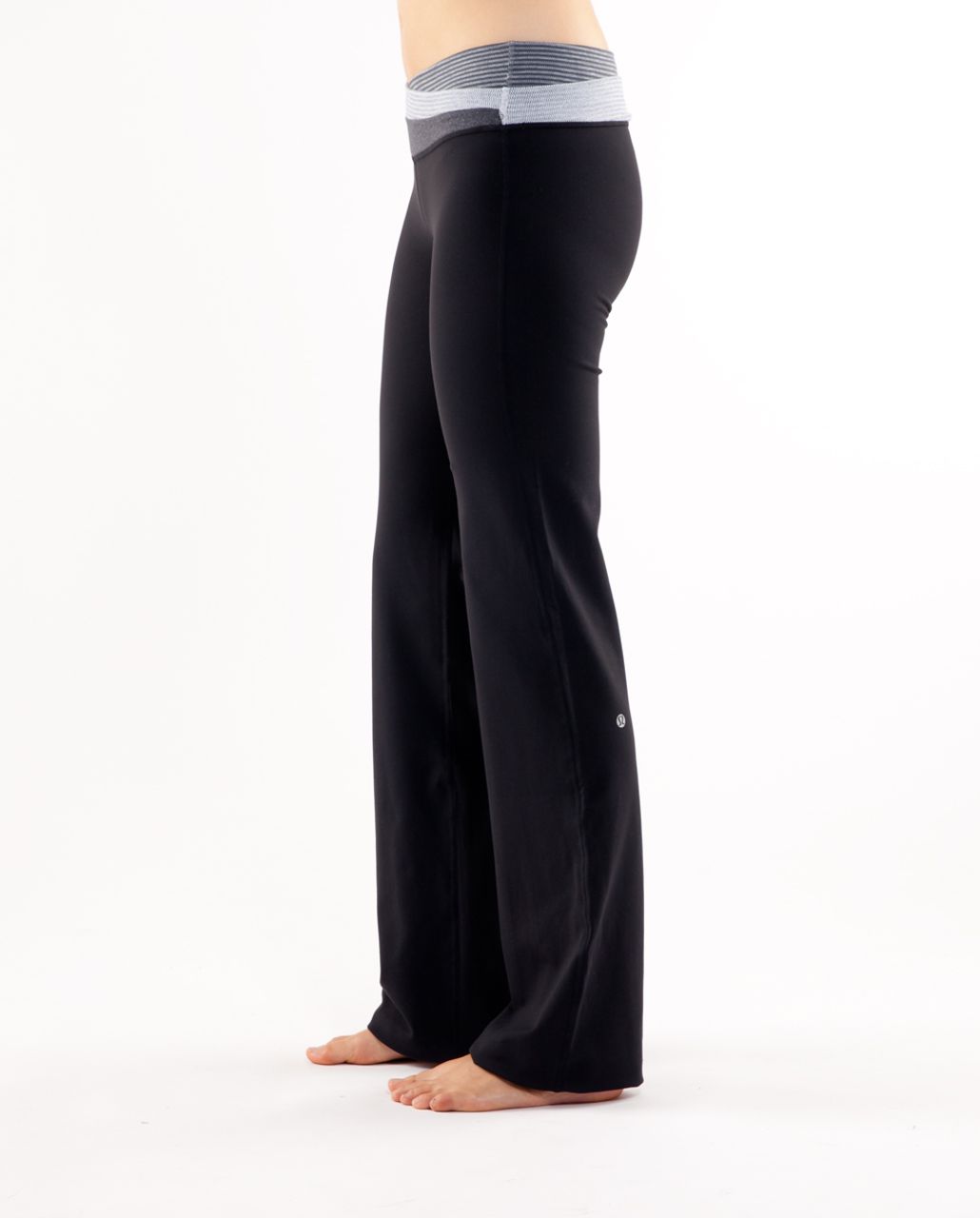 Lululemon Astro Pant (Tall) - Black /  Deep Coal Mini Check /  White Heathered Blurred Grey Mini Check