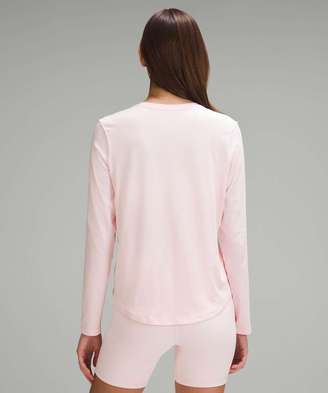 Lululemon Love Long-Sleeve Shirt - Strawberry Milkshake