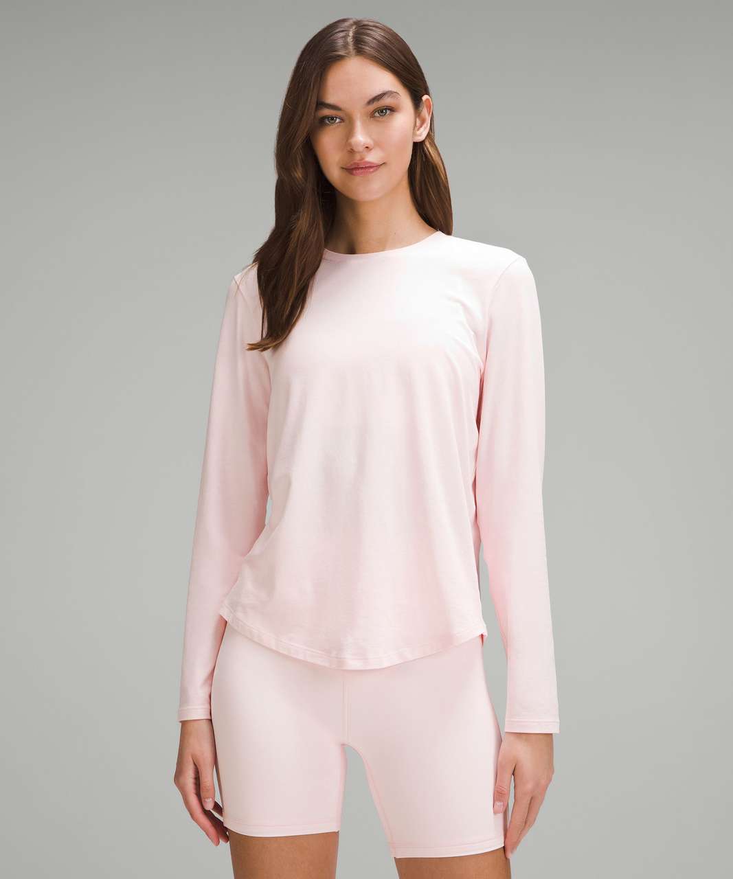 Lululemon Love Long-Sleeve Shirt - Strawberry Milkshake