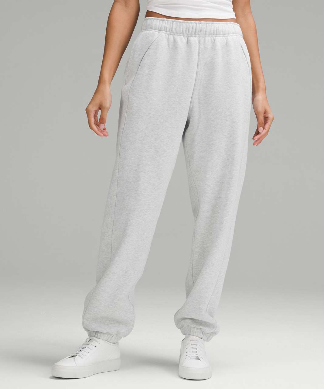 Lululemon Scuba Mid-Rise Oversized Jogger *Regular - Heathered Core ...