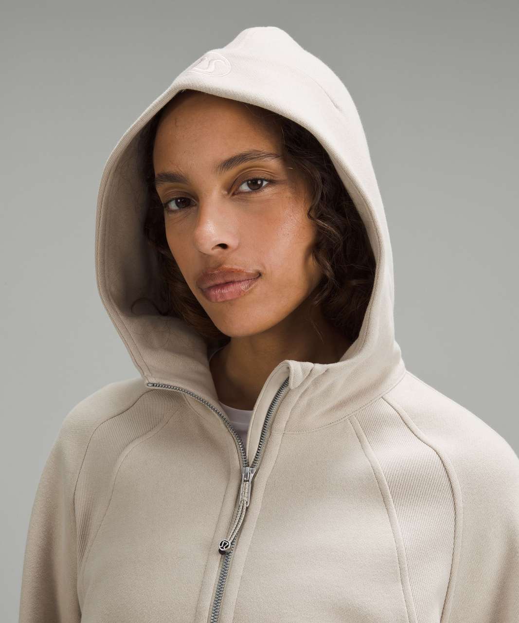 Lululemon Scuba Oversized Full-Zip Hoodie - Mojave Tan