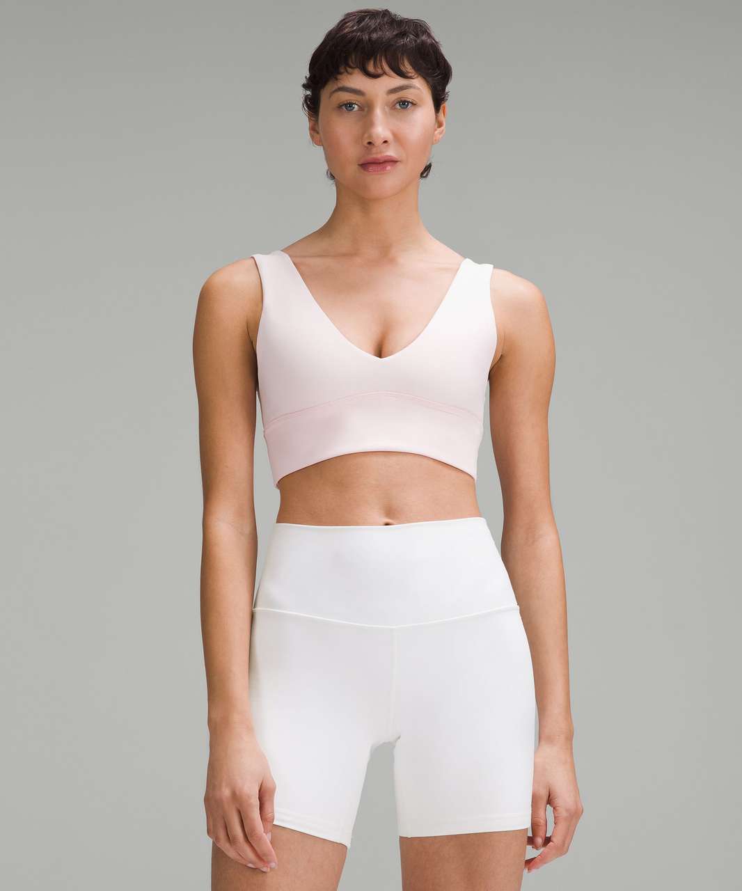 Lululemon Align V-Neck Bra *Light Support, A/B Cup - Strawberry Milkshake