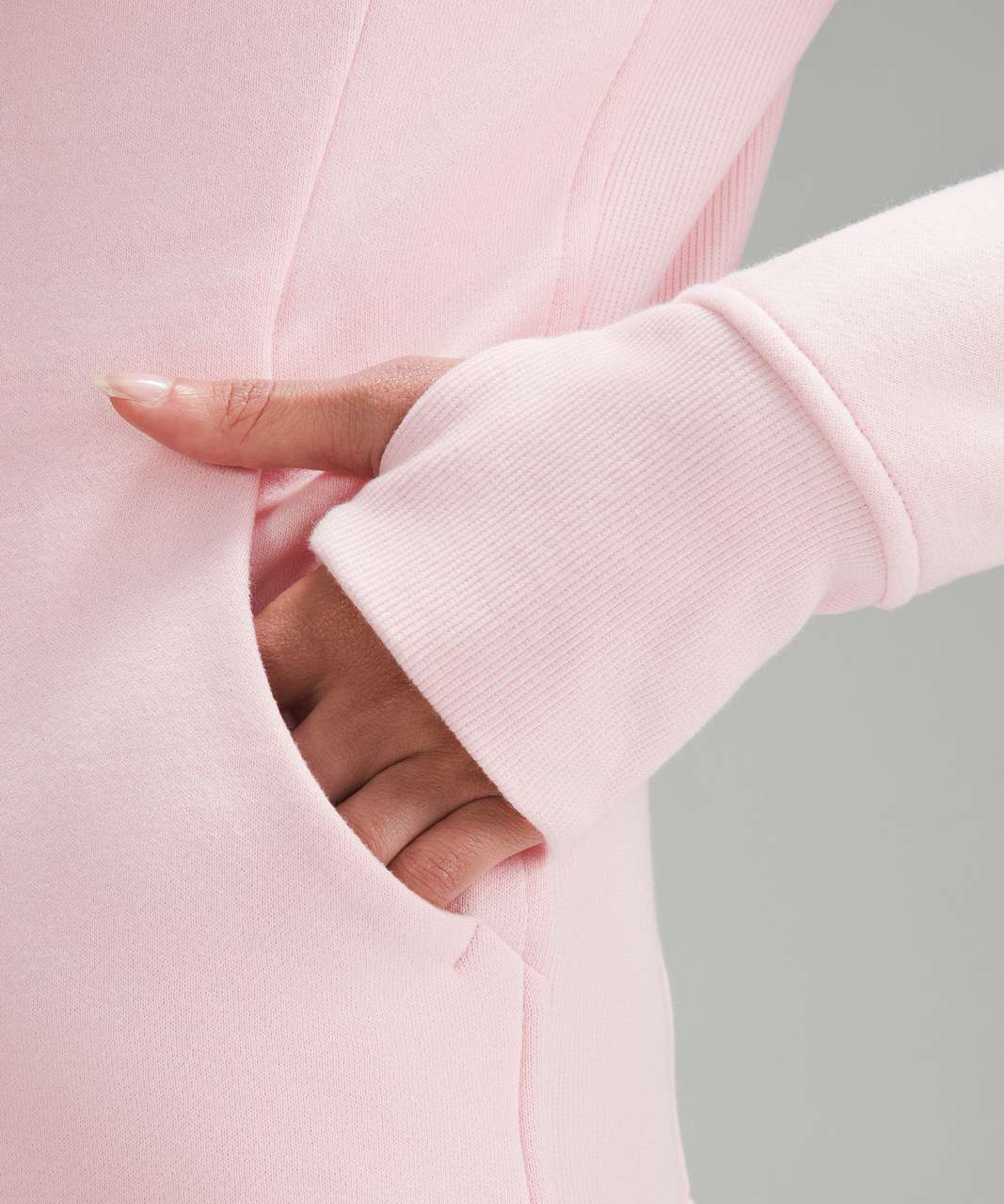 Lululemon Scuba Full-Zip Hoodie - Strawberry Milkshake / Gold