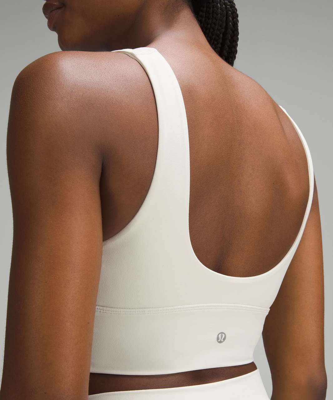 Lululemon Align V-Neck Bra *Light Support, C/D Cup - Bone