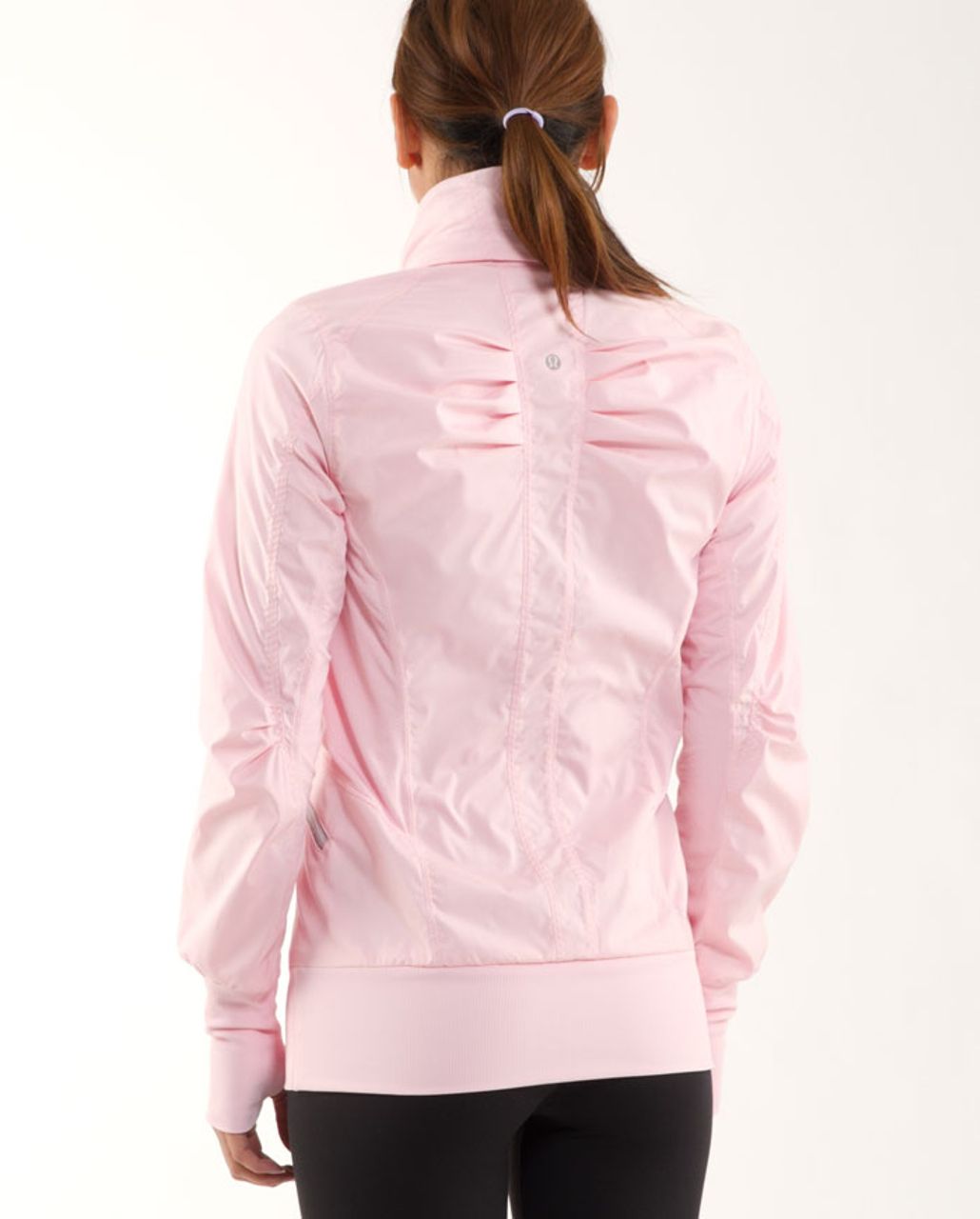 Lululemon Run:  Back On Track Jacket - Pig Pink