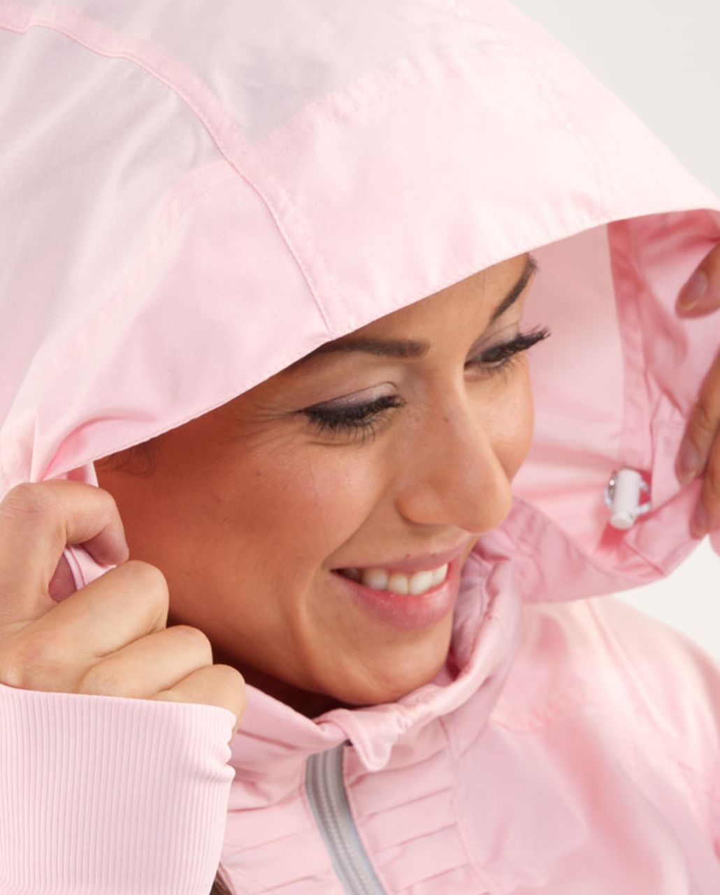 Lululemon Run:  Back On Track Jacket - Pig Pink