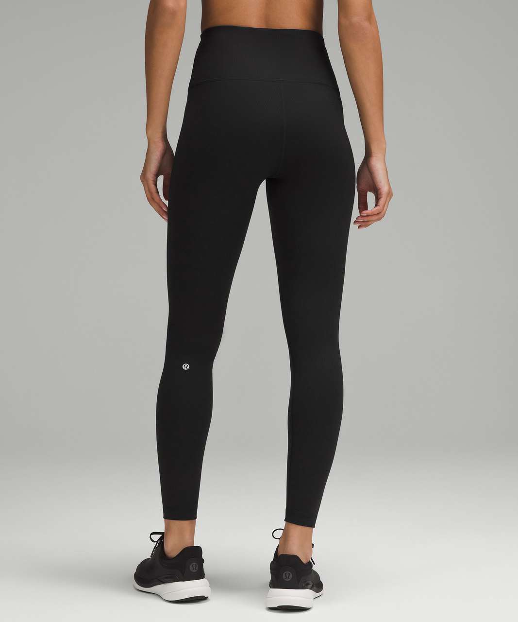 Lululemon Wunder Train High-Rise Ribbed Tight 25" - Black