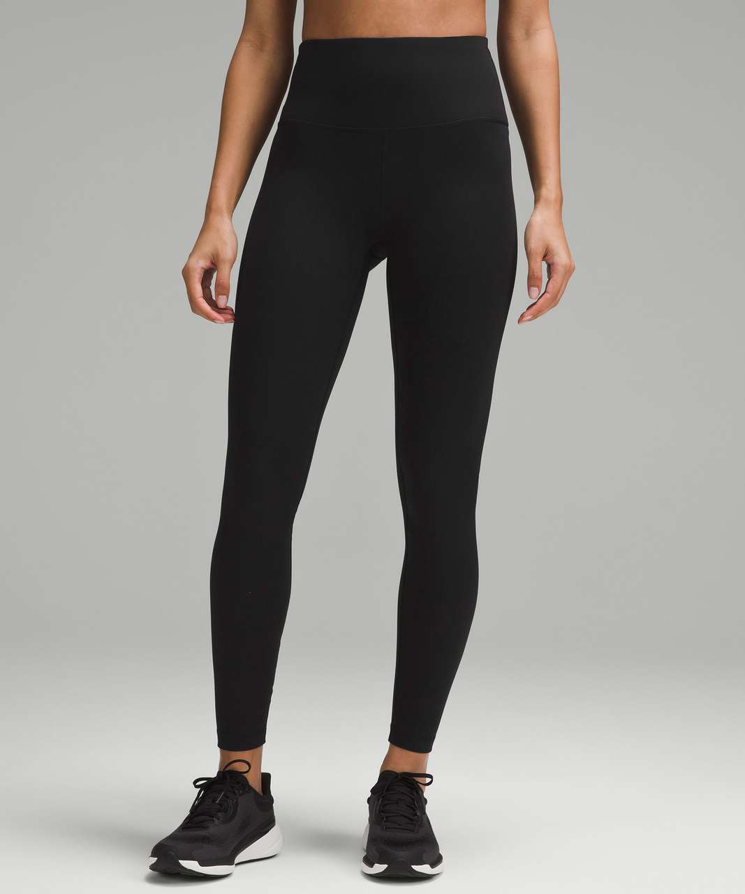 Lululemon Wunder Train High-Rise Ribbed Tight 25" - Black