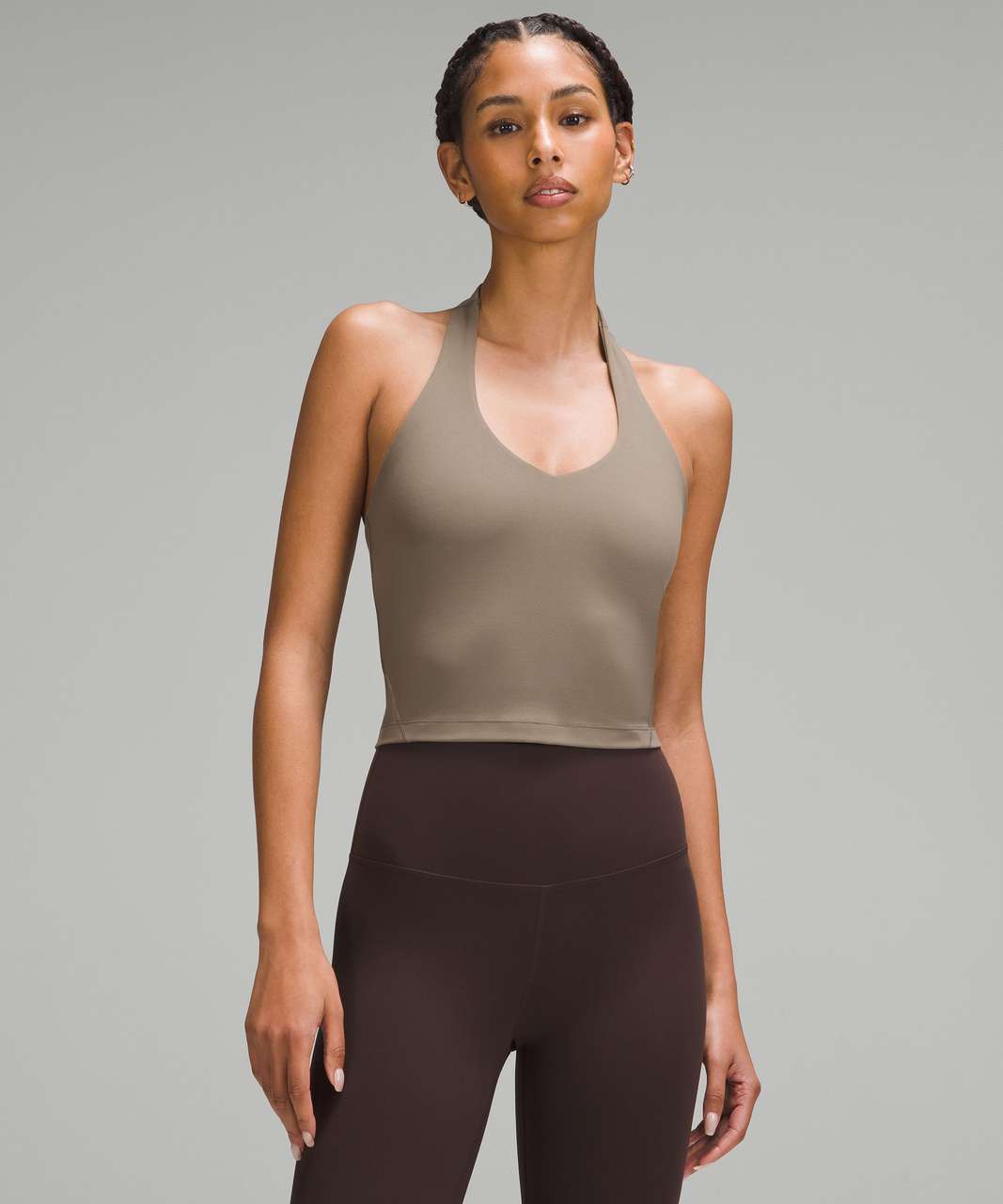 Lululemon Align™ Cropped Tank Top - Size 8 - Roasted Brown RTDB - NWT