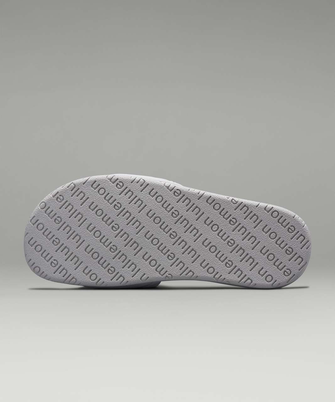 Lululemon Restfeel Womens Slide *Quilted - Vapor / Vapor / Vapor