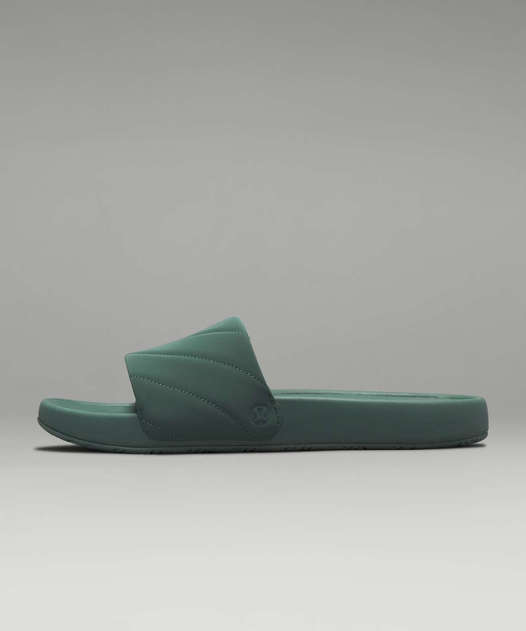 Lululemon Restfeel Womens Slide *Quilted - Medium Forest / Medium Forest / Medium Forest