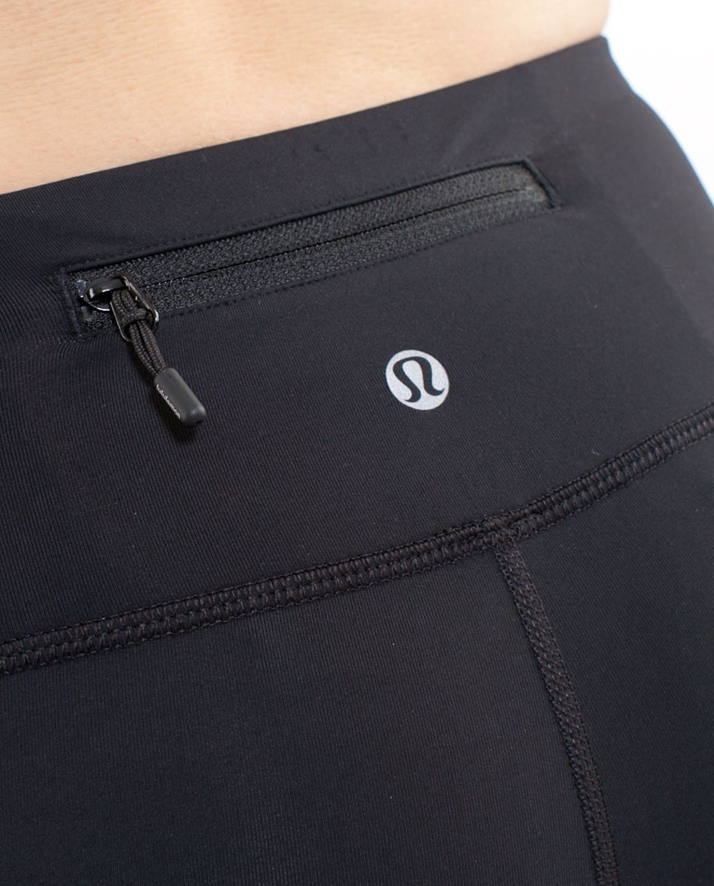 Lululemon Run:  Back On Track Crop - Black