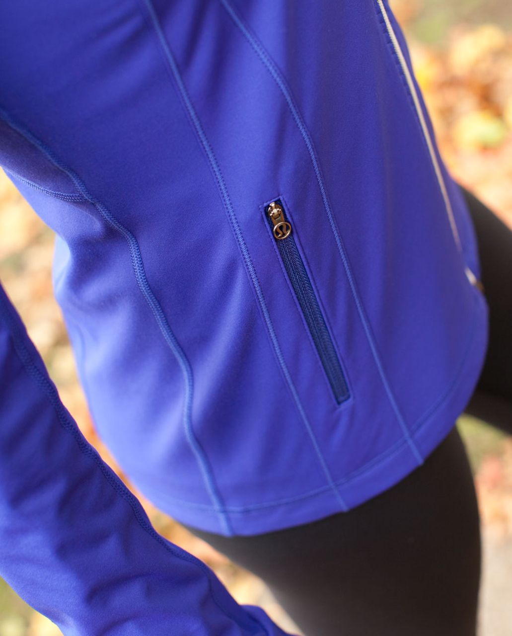 Lululemon Run:  Stay On Course Jacket - Pigment Blue