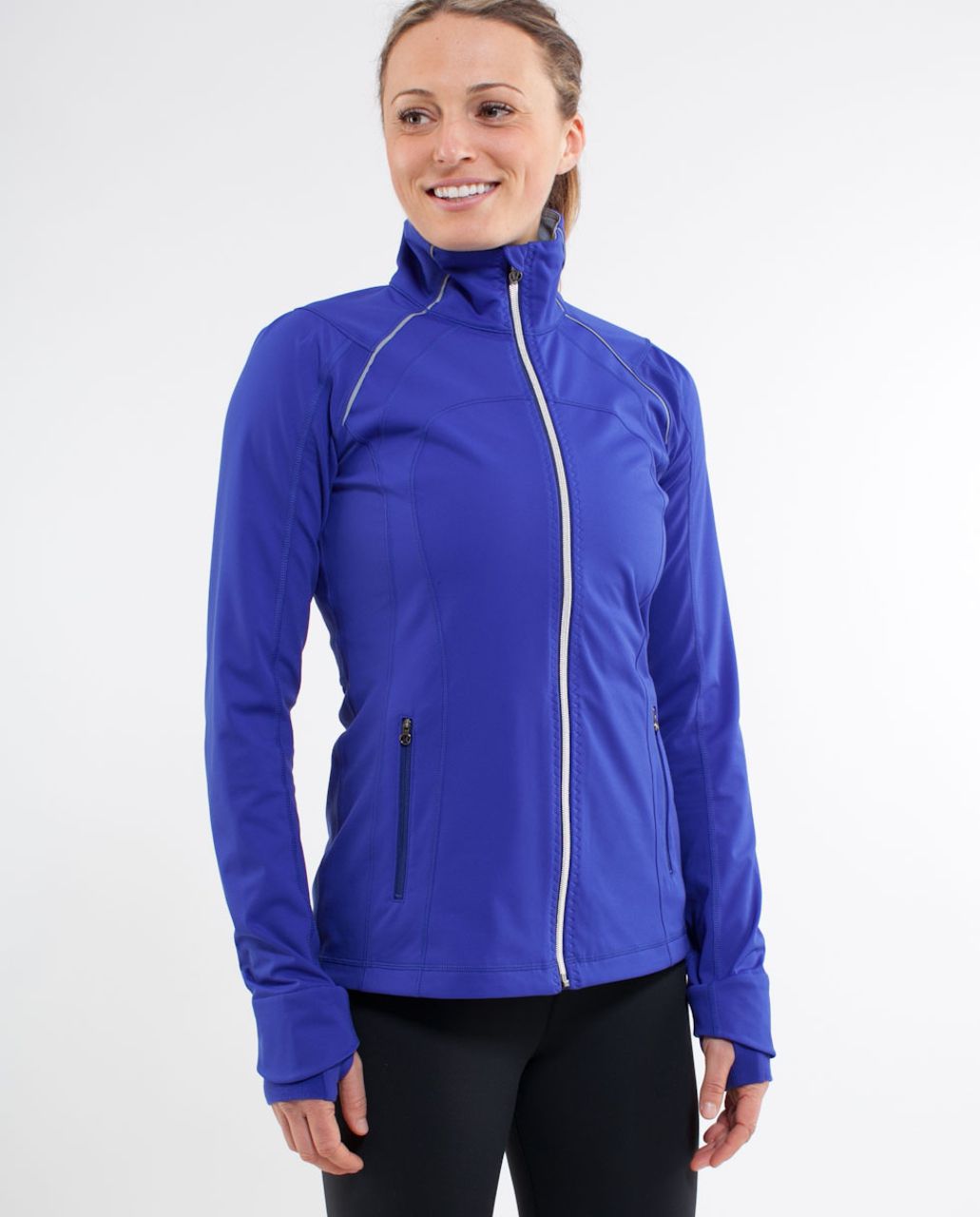 Lululemon Run:  Stay On Course Jacket - Pigment Blue