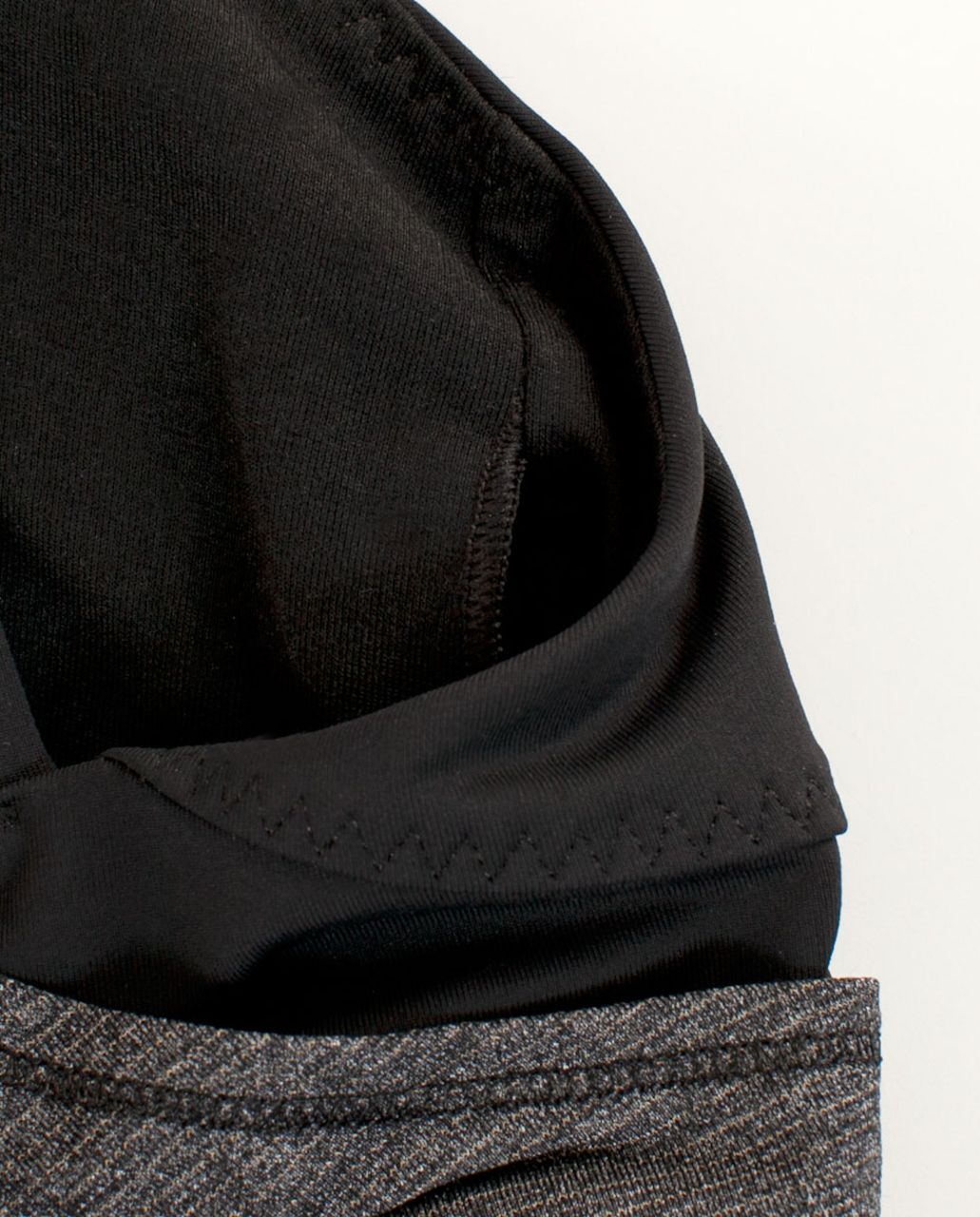 Lululemon Run:  Back On Track Tank - Heathered Black /  Black