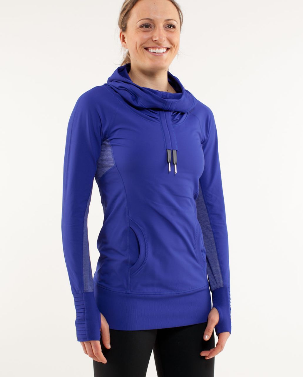 Lululemon Run:  Stay On Course Pullover - Pigment Blue