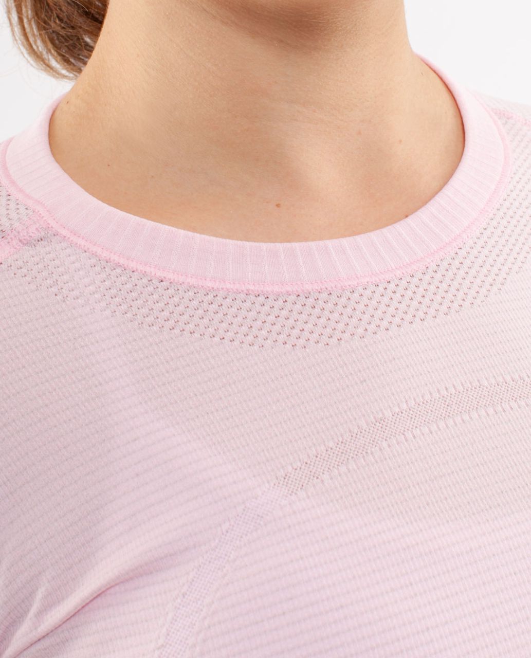 Lululemon Run:  Swiftly Tech Long Sleeve - Pig Pink