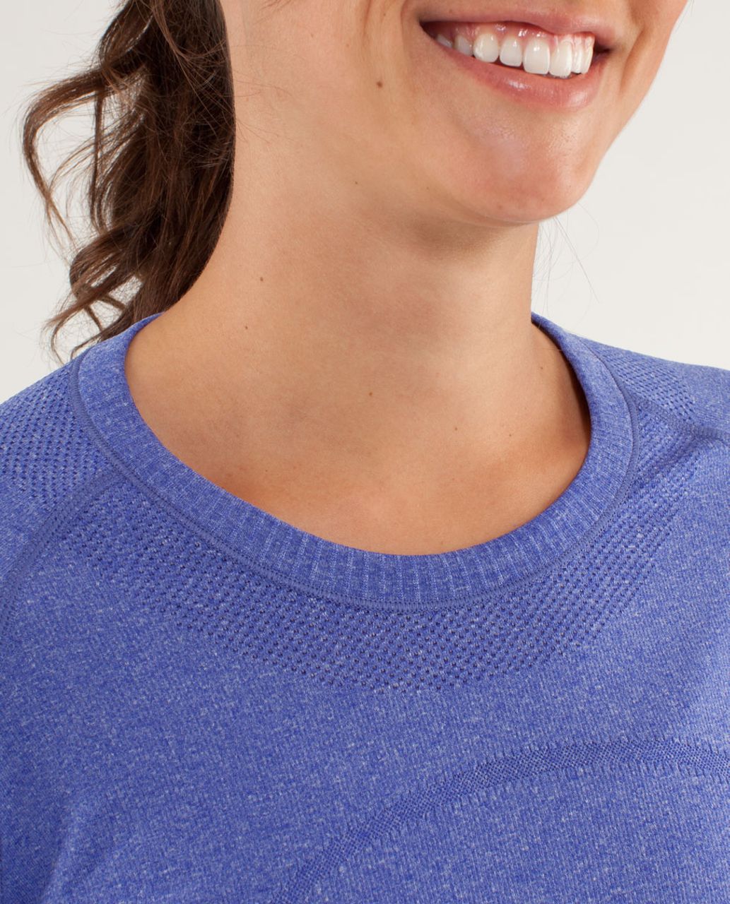 Lululemon Run:  Swiftly Tech Long Sleeve - Pigment Blue