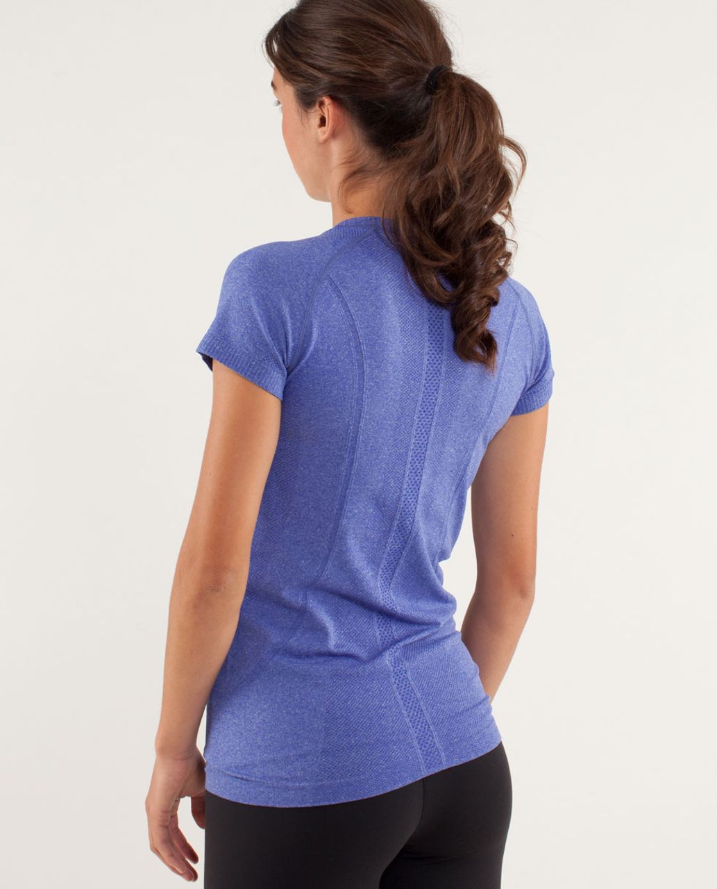 Lululemon Run: Swiftly Tech Short Sleeve - Limitless Blue - lulu fanatics