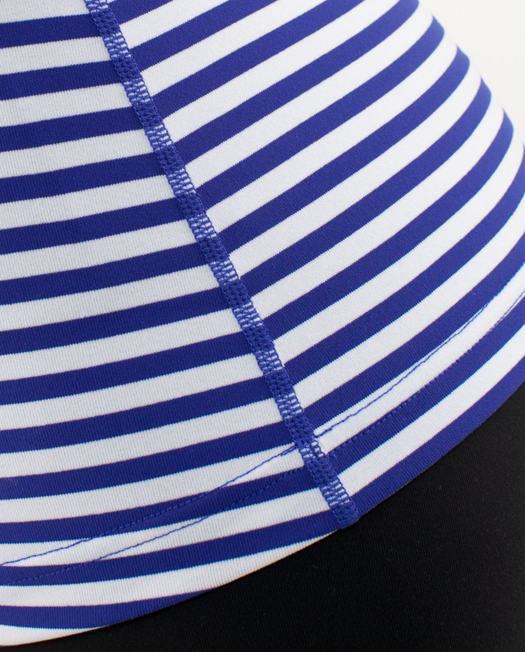 Lululemon Cool Racerback - Pigment Blue White Narrow Bold Stripe