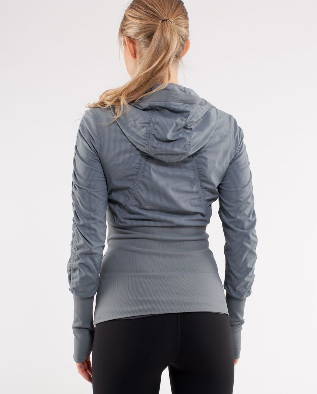 LULULEMON Dance Studio Jacket Hoodie gray reversible … - Gem