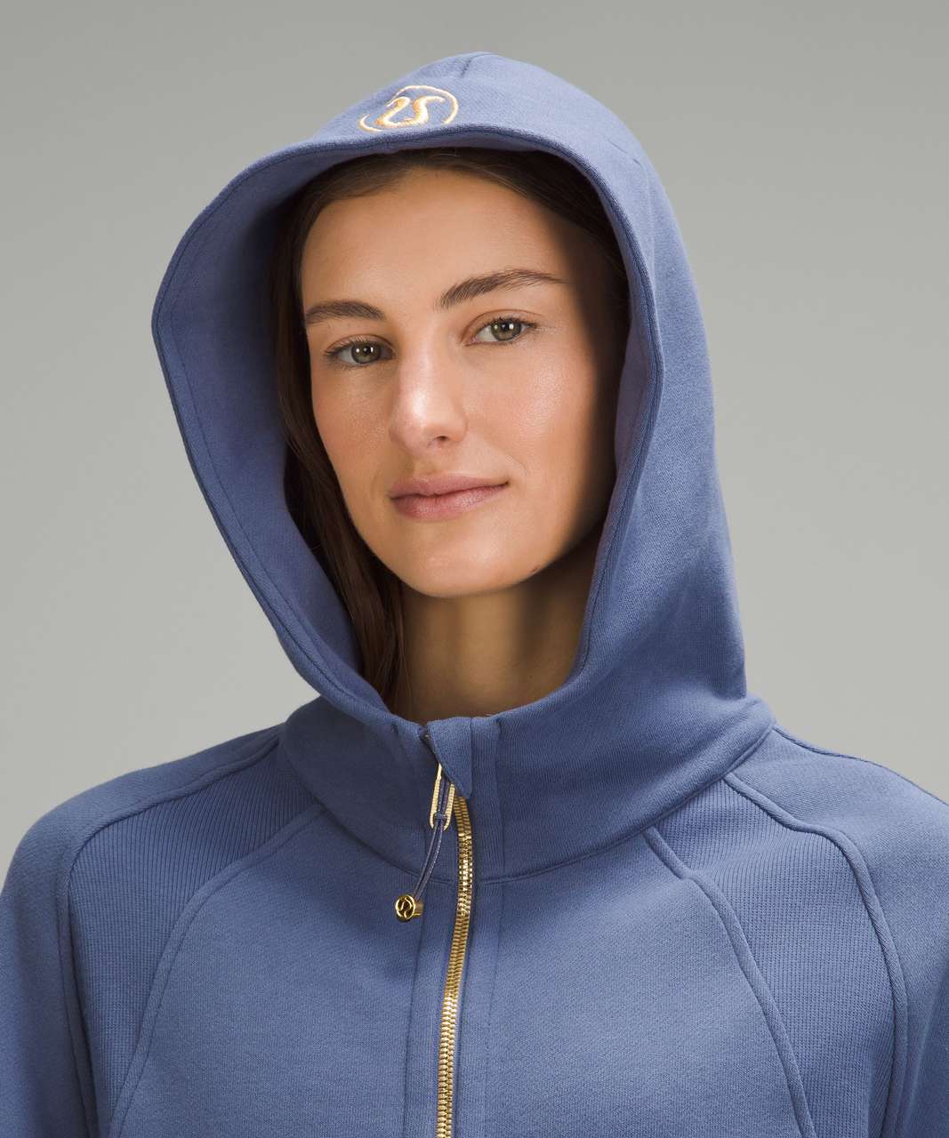Lululemon Scuba Oversized Full-Zip Hoodie - Shade / Gold Lululemon Scuba Oversized Full-Zip Hoodie - Shade / Gold
