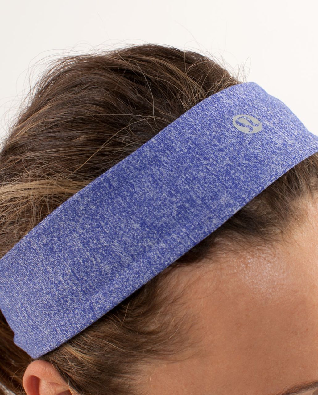 Lululemon Lucky Luon Headband - Heathered Pigment Blue