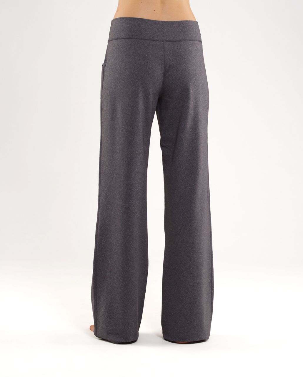 Lululemon Still Pant Yoga Relaxed Pockets Stretch Size 2 Heathered Coal