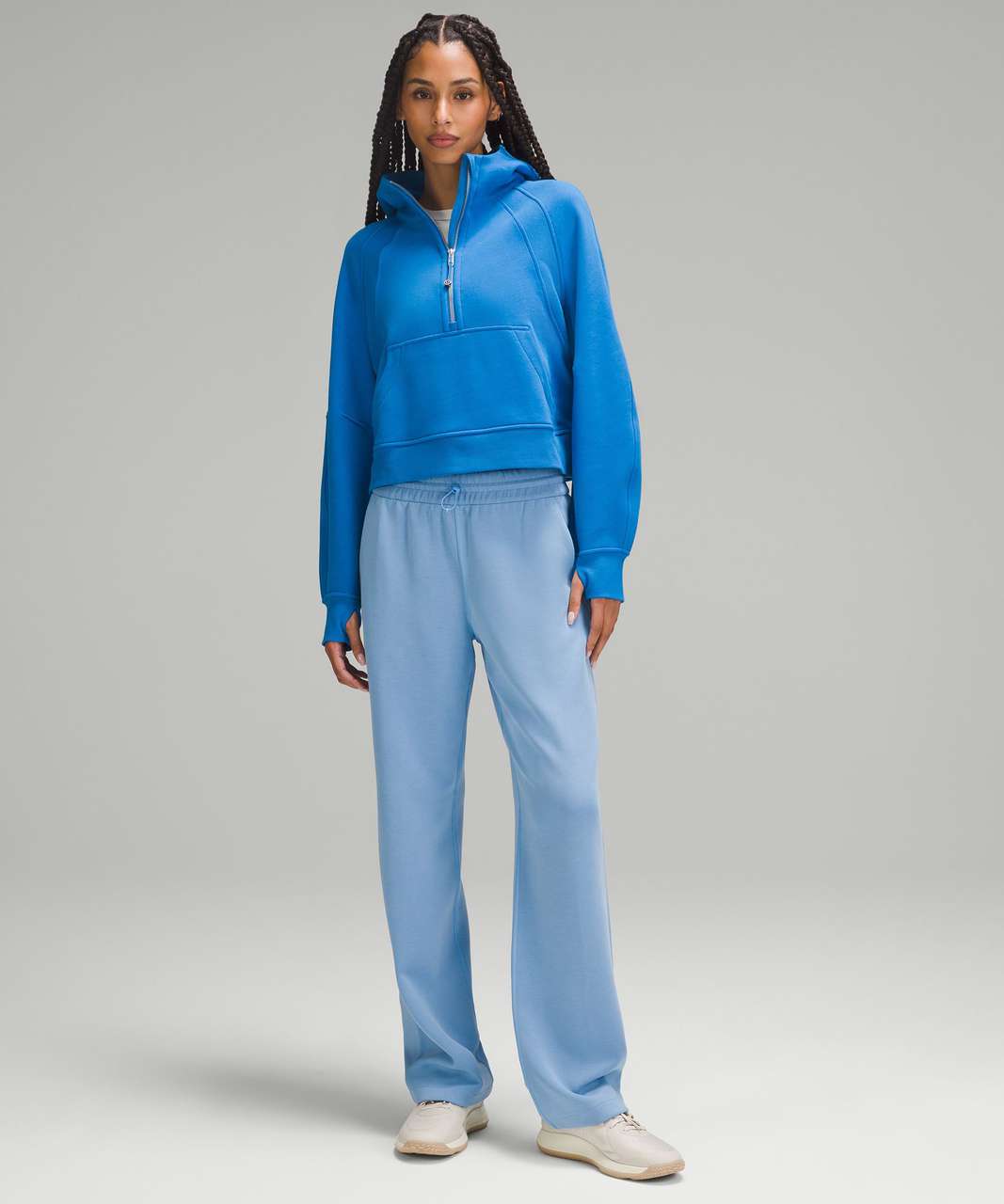 Lululemon Scuba Oversized Half-Zip Hoodie - Beaming Blue Lululemon Scuba Oversized Half-Zip Hoodie - Beaming Blue