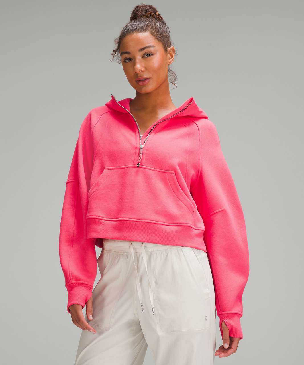 Lululemon Scuba Oversized Half-Zip Hoodie - Glaze Pink Lululemon Scuba Oversized Half-Zip Hoodie - Glaze Pink