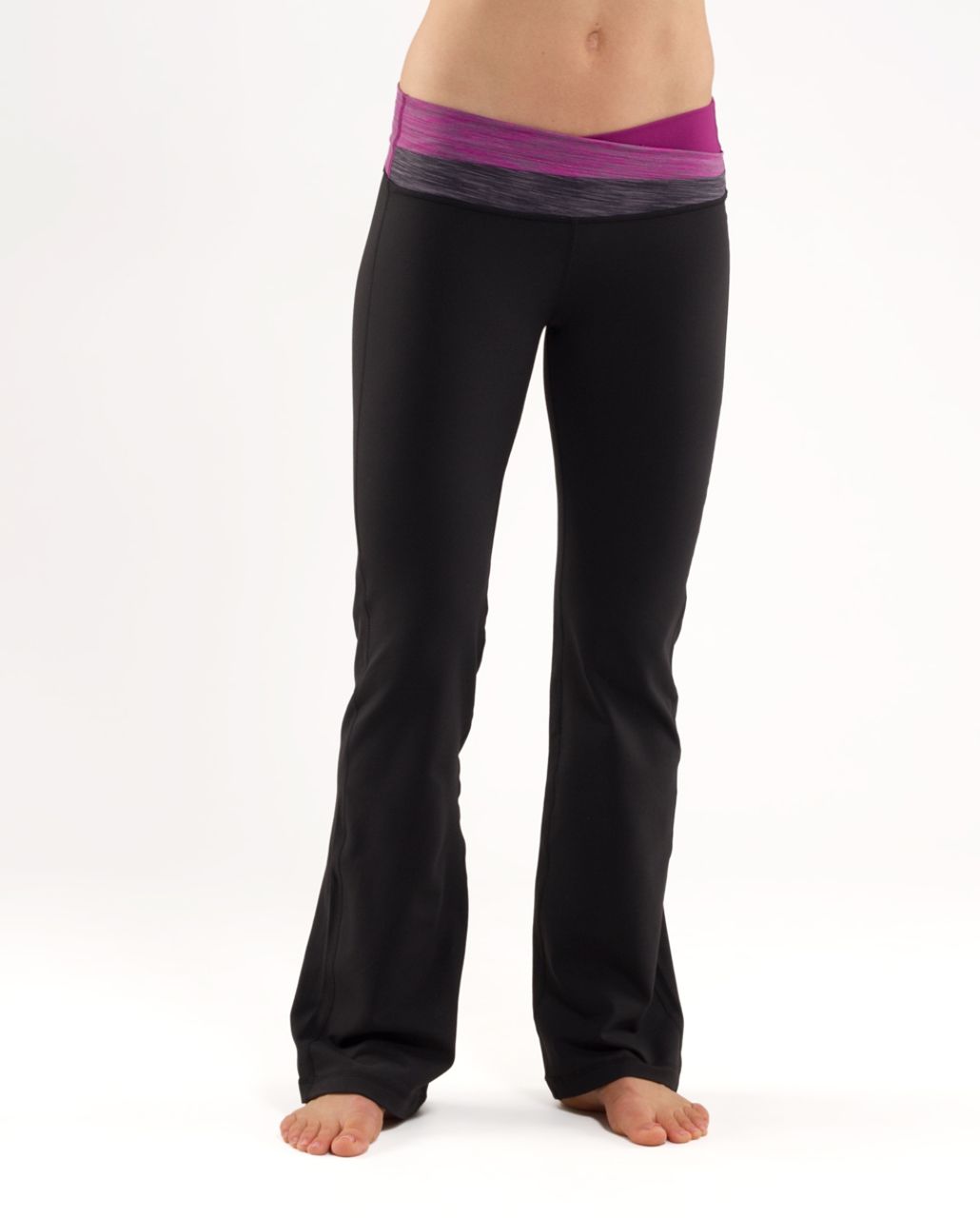 Lululemon Astro Pant (Tall) - Black /  Magnum Space Dye /  Dew Berry Space Dye