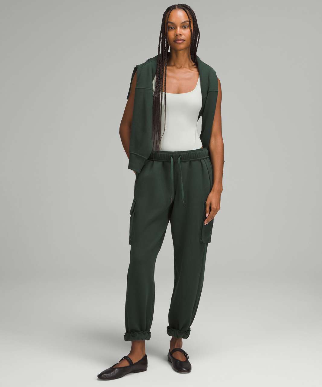 Lululemon Wundermost Ultra-Soft Nulu Square-Neck Sleeveless Lululemon Wundermost Ultra-Soft Nulu Square-Neck Sleeveless