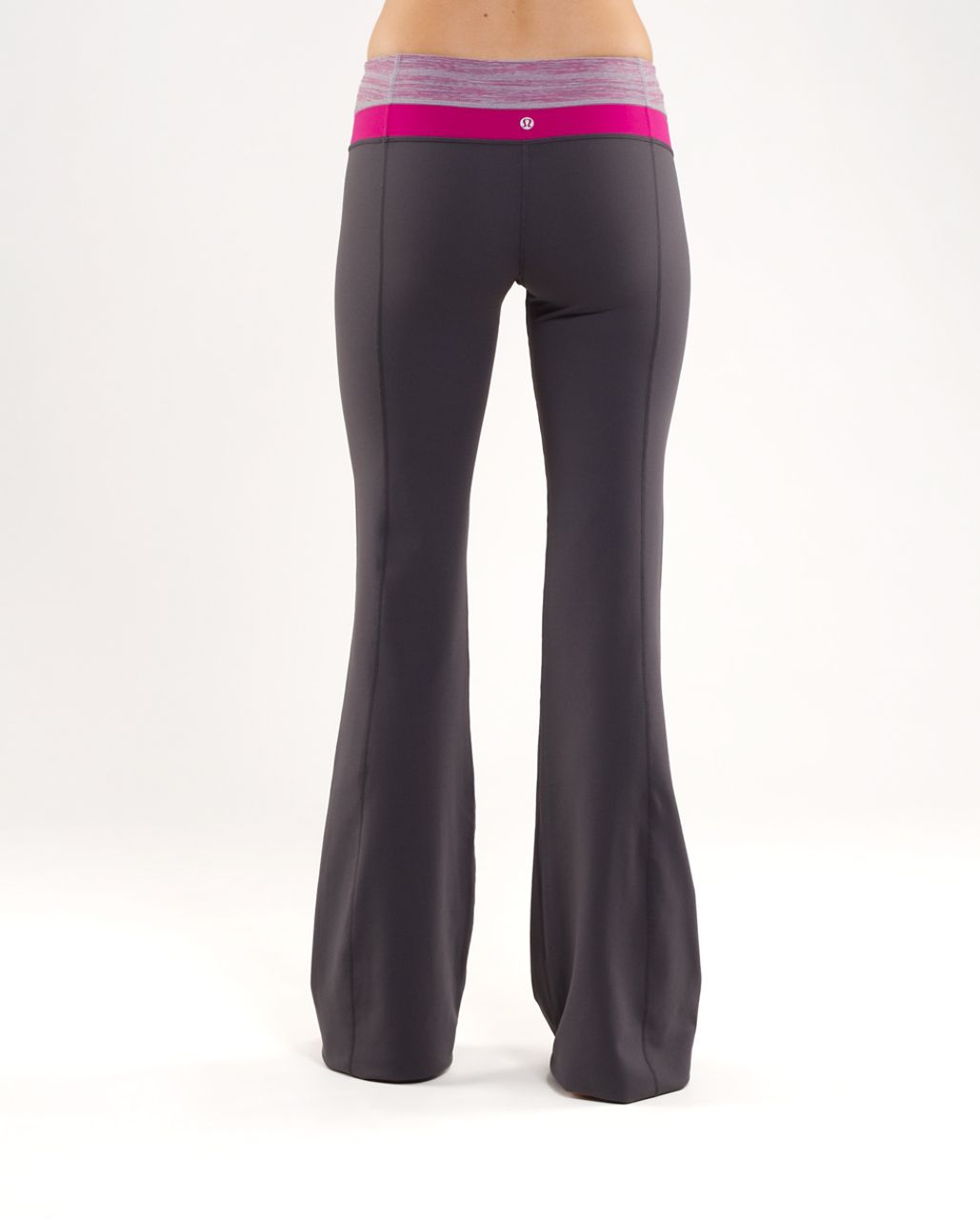 Lululemon Groove Pant (Tall) - Coal / Muted Mauve Stripes Galore