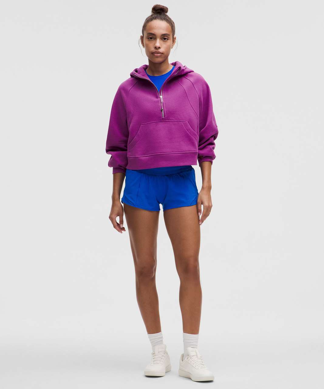 Lululemon Scuba Oversized Half-Zip Hoodie - Vivid Plum Lululemon Scuba Oversized Half-Zip Hoodie - Vivid Plum