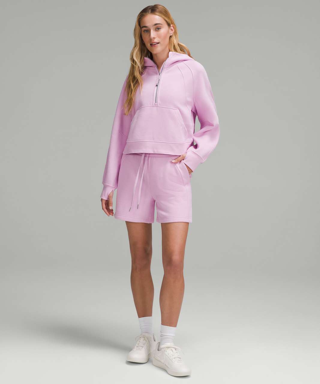 Lululemon Scuba Oversized Half-Zip Hoodie - Vitapink - lulu Lululemon Scuba Oversized Half-Zip Hoodie - Vitapink - lulu